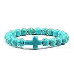 Bracciale con Pietre Preziose a Croce