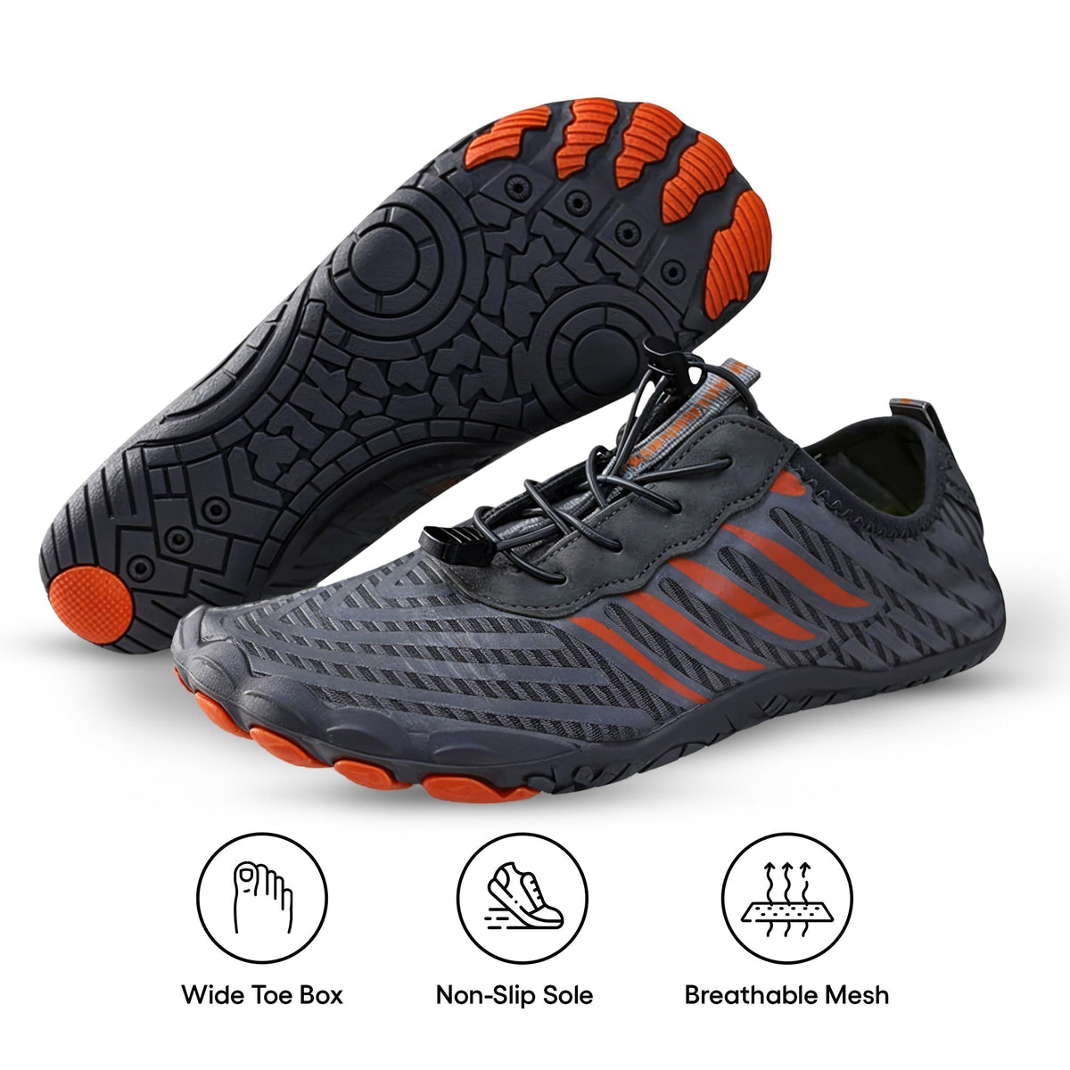 Scarpe Unisex Adriana Antiscivolo per Camminare a Piedi Nudi