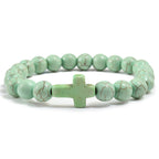 Bracciale con Pietre Preziose a Croce