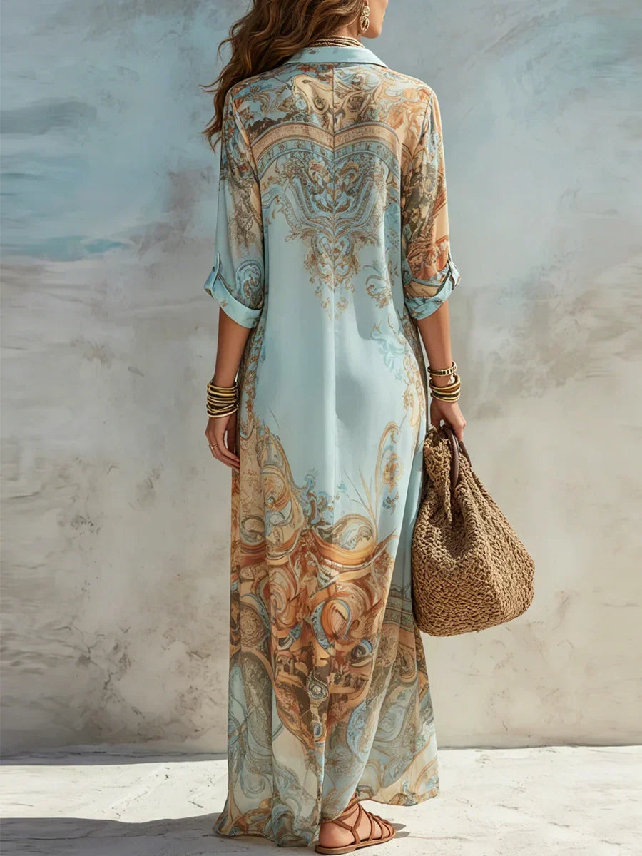 Isabella | Elegante vestito fluido estivo