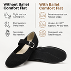 CloudStep Wide-Fit Comfort Flat