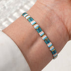 Bracciale in Piastrelle Turchesi Bohemien