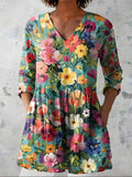Angelo | Blusa Lunga con Scollatura a V