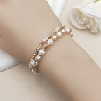 Set di Bracciali Bohemien in Perle Turchesi