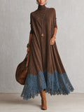 Alessandra | Vestito Lungo in Pizzo