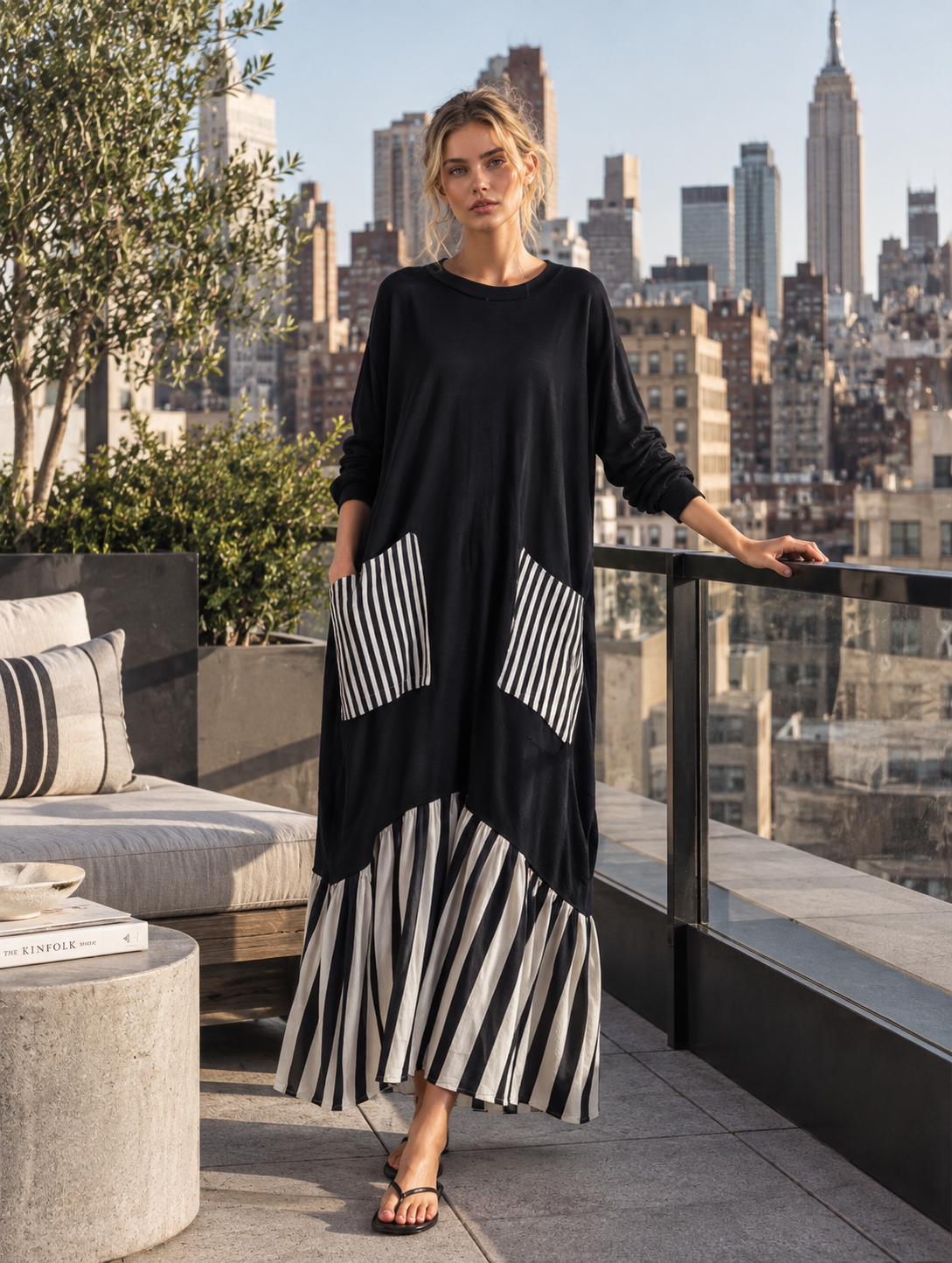 Beatrice | Vestito lungo oversize