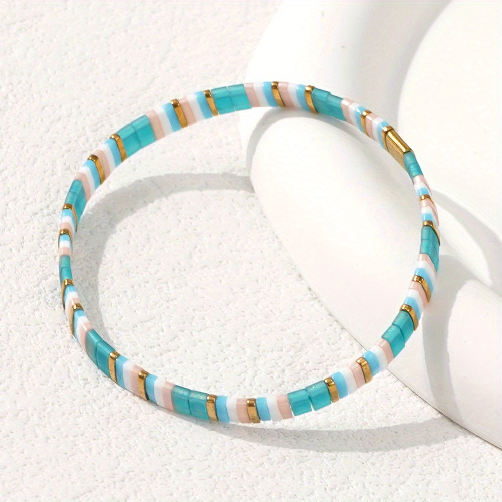 Bracciale in Piastrelle Turchesi Bohemien