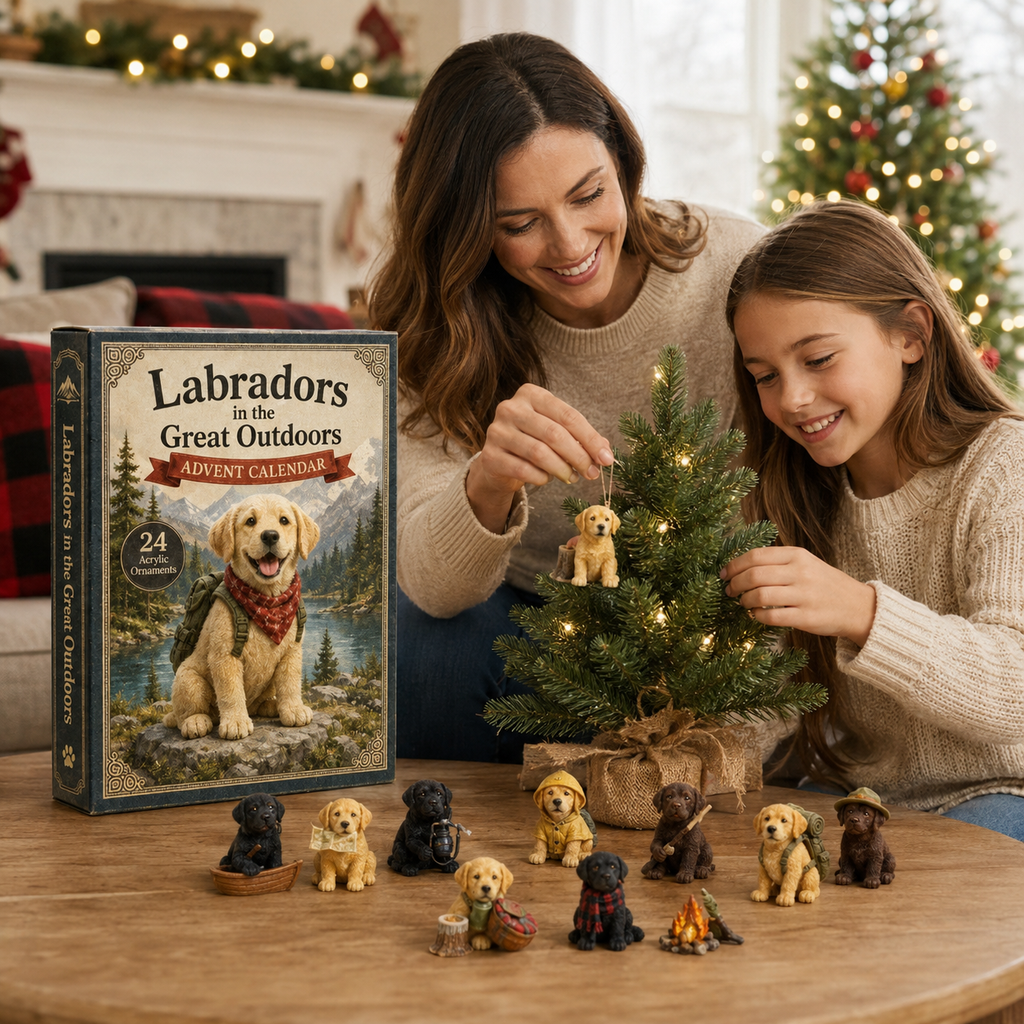 Calendario dell'Avvento in Scatola Cieca Labrador Mountain Forest 2026