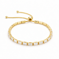 Orizzonte Bracciale Tennis | Oro