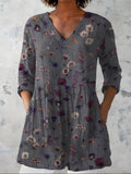 Addison | Blusa Lunga con Scollo a V