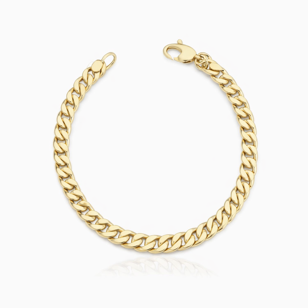 Bracciale Cubano Classico in Oro