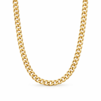 Collana a Maglia Cubana Spessa | Oro