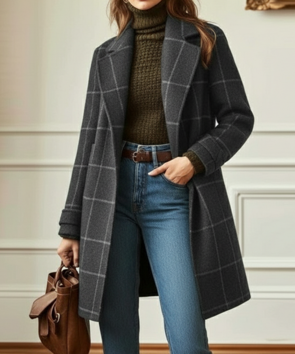 Edith | Il Cappotto a Quadri