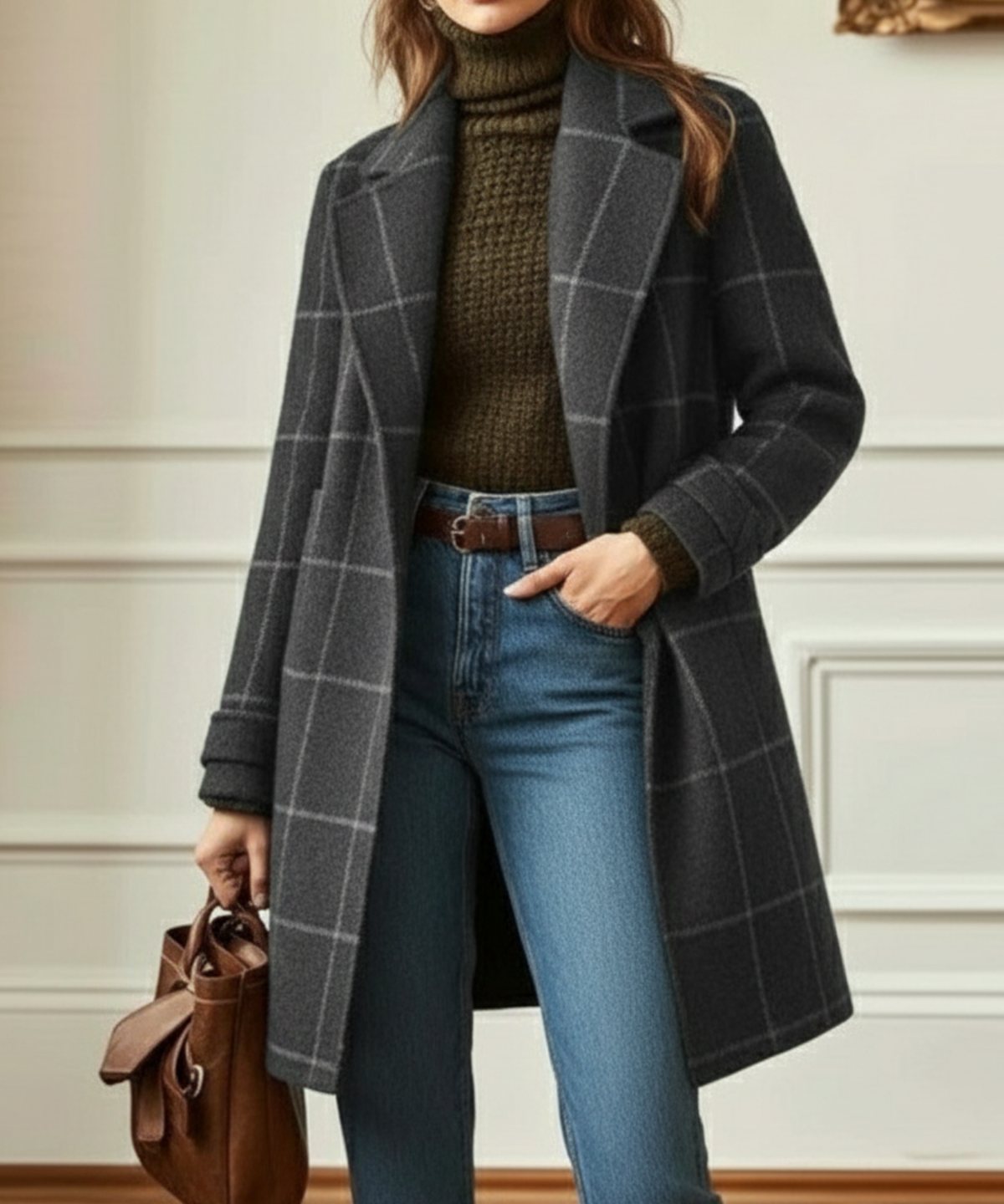 Edith | Il Cappotto a Quadri