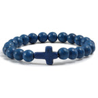 Bracciale con Pietre Preziose a Croce
