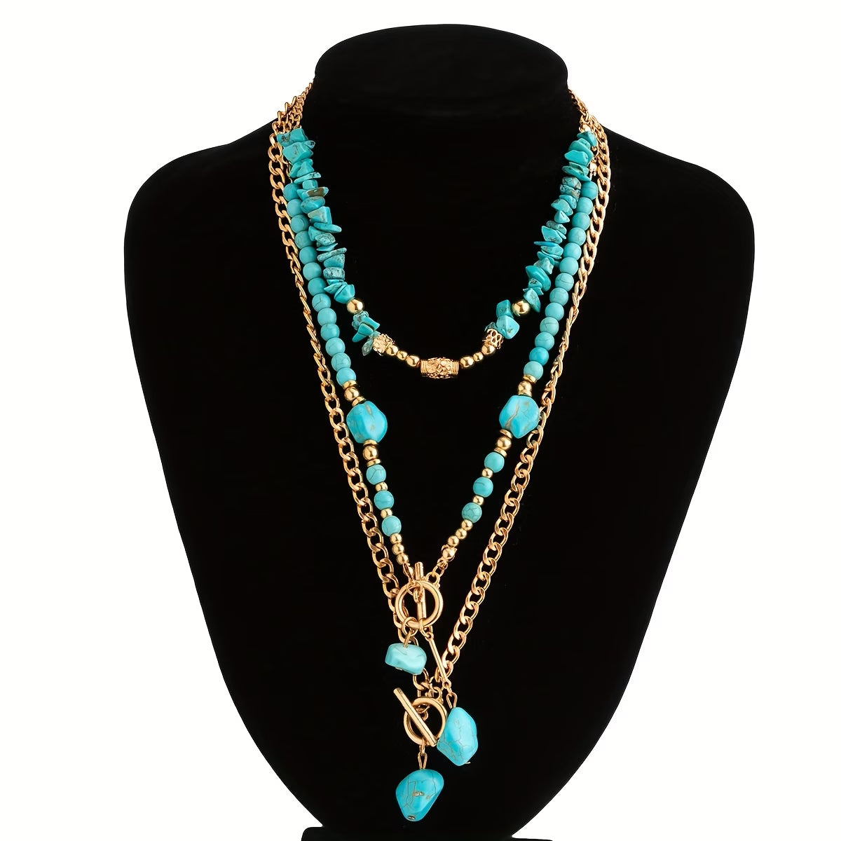 Collana di Perle Turchesi