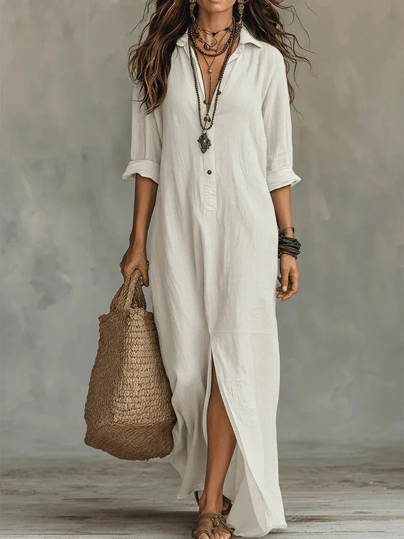 Sheila | Vestito maxi con silhouette versatile per il giorno