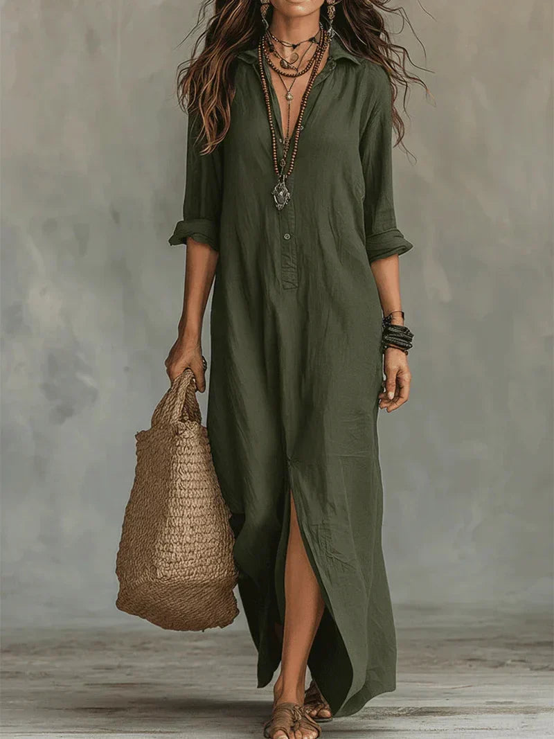 Sheila | Vestito maxi con silhouette versatile per il giorno