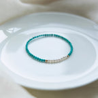 Bracciale Perla Sottile Turchese