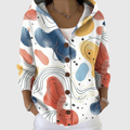 Stella | Giacca a maglia con cappuccio
