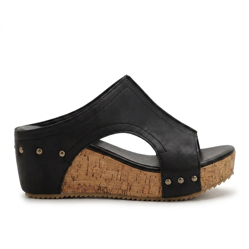 Lumi Stud Sandali con Zeppa