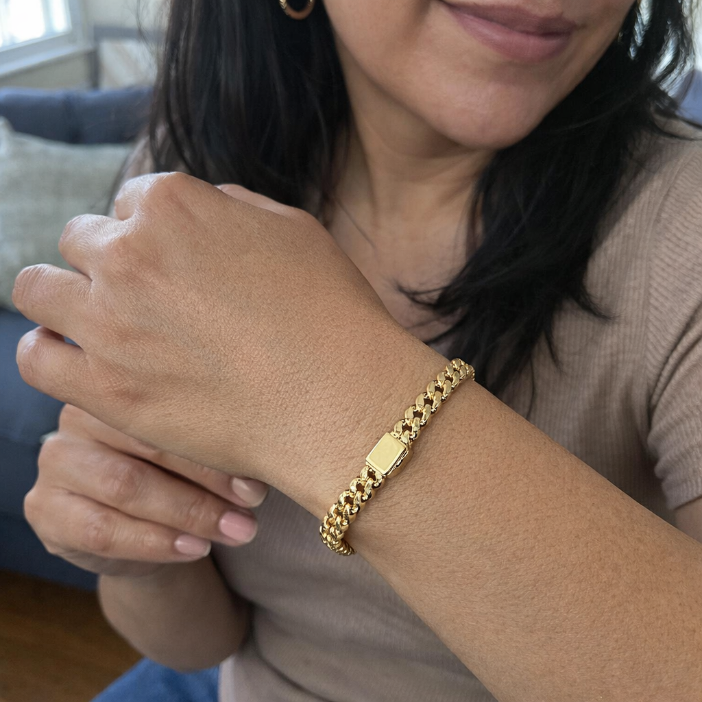 Bracciale Lunare a Catena Elegante