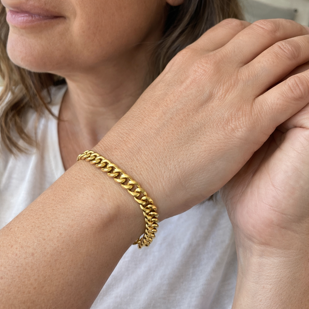Bracciale Cubano Eredità | Oro