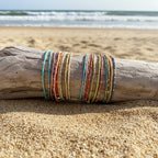 Set di Braccialetti Colorati Boho