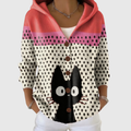 Loreta | Giacca a maglia con cappuccio