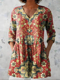 Amoura | Blusa Lunga con Scollatura a V