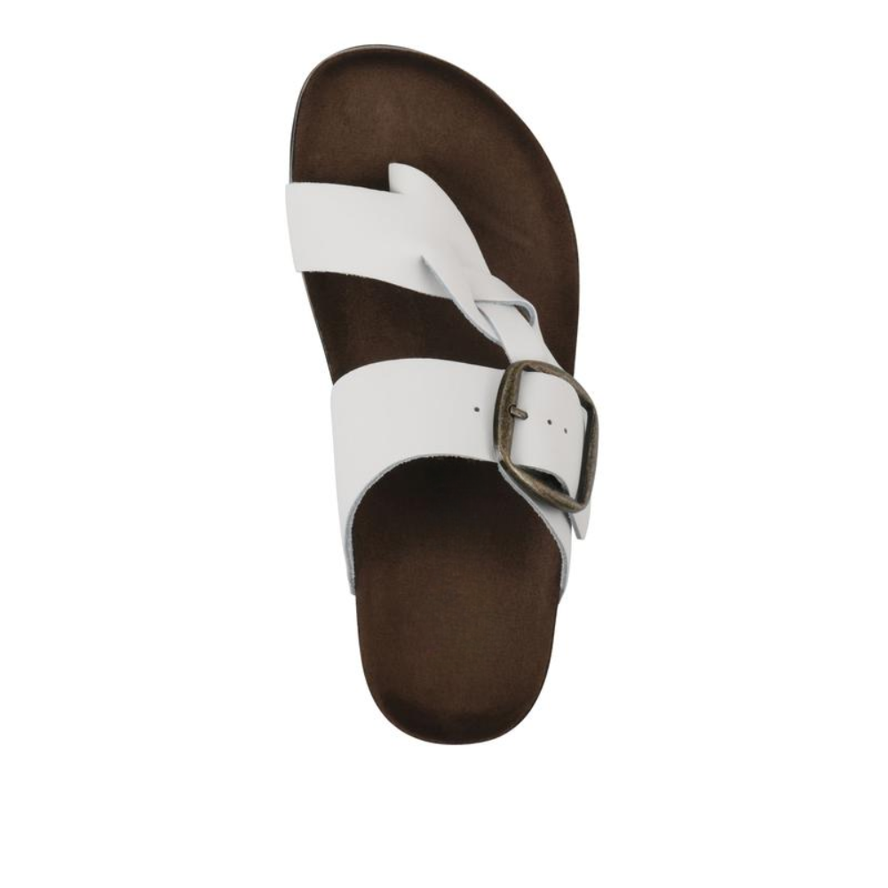Sandali in sughero e pelle intrecciata Harleta