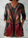 Jayla | Blusa Lunga con Scollatura a V