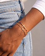 Bracciale con Perline a Croce Guaritrice
