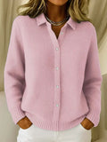 Camille™ | Cardigan in maglia testurizzata con bottoni