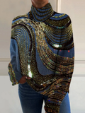Charlotte - Maglione natalizio a collo alto