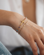 Bracciale con Perline a Croce Guaritrice
