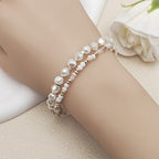 Set di Bracciali Bohemien in Perle Turchesi