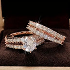 Set di Anelli Eternal Radiance | Oro