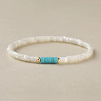 Bracciale Elegante in Perle Turchesi