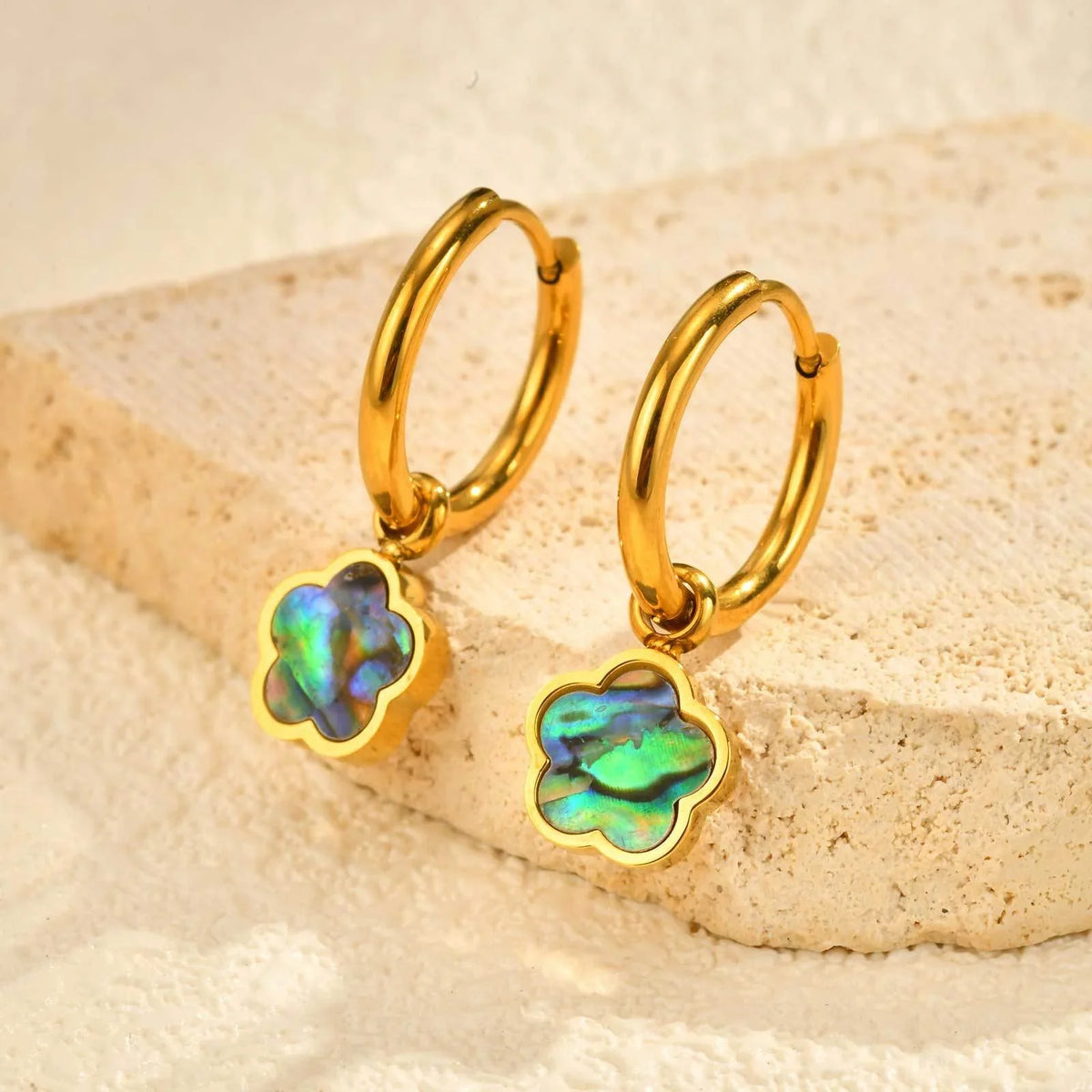 Orecchini Clover Aurora Light