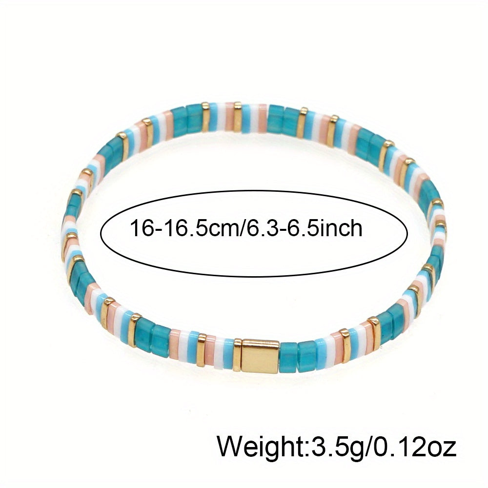 Bracciale in Piastrelle Turchesi Bohemien