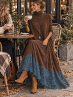 Alessandra | Vestito Lungo in Pizzo