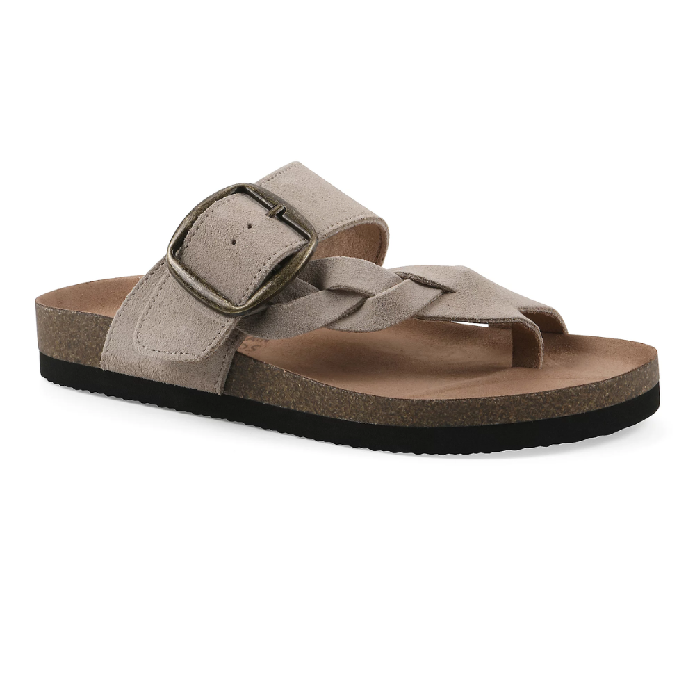 Sandali in sughero e pelle intrecciata Harleta