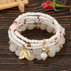 Set di Bracciali Eleganti con Corone Turchesi