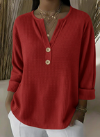 Lucinda™ | Camicia Henley con bottoni