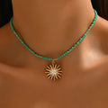 Collana Sole di Turchese