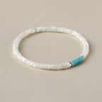 Bracciale Elegante in Perle Turchesi