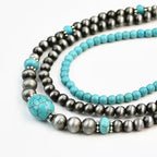Collana Layered Turchese Collana Moderna