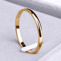 Anello semplice in oro e argento