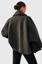 Penelope | Cappotto Relaxed Oversized con Collo a Sciarpa